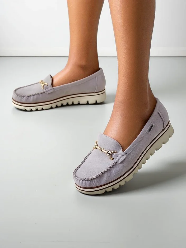 Royalfashion Mocassins élégants pour femmes Borne