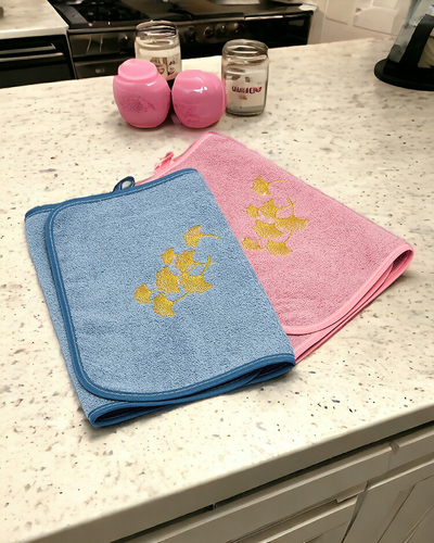 Royalfashion Set de 2 serviettes de bain