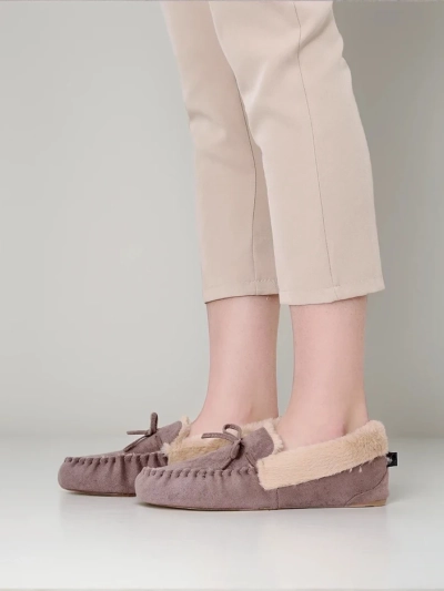 Mocassins Royalfashion pour femmes avec fourrure Ahtikes