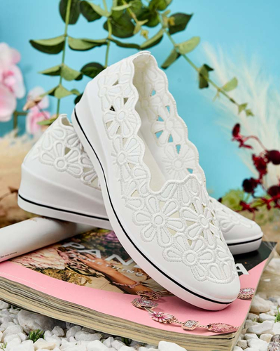 Royalfashion Demi-pointes à talon bas pour femme Dellio
