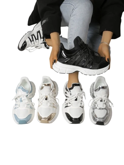 Chaussures de sport pour femmes Royalfashion sur une semelle épaisse Loness