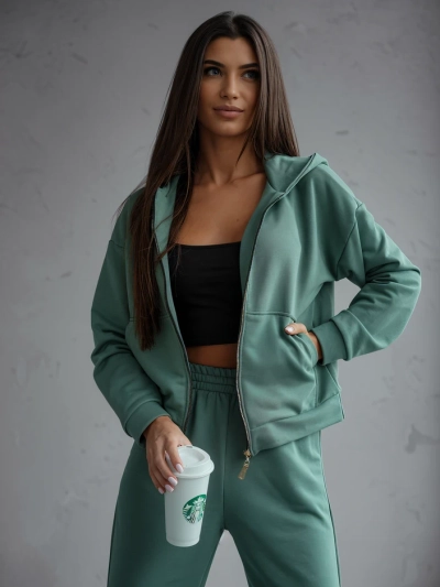 Royalfashion Ensemble de survêtement en coton pour femmes