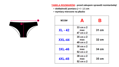 Culotte femme beige avec dentelle TAILLE PLUS - Sous-vêtements