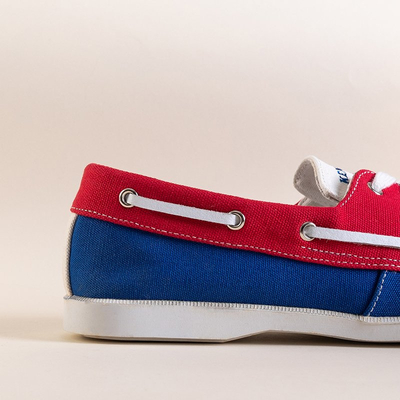 Baskets homme Tehila en tissu coloré - Chaussures