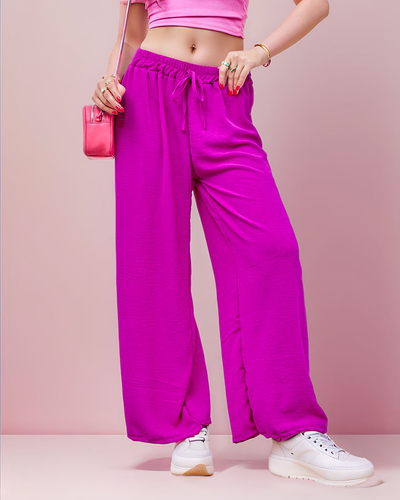 Royalfashion Pantalon large pour femme