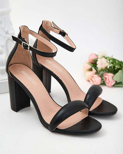 Royalfashion Sandales Leheres Post pour femme