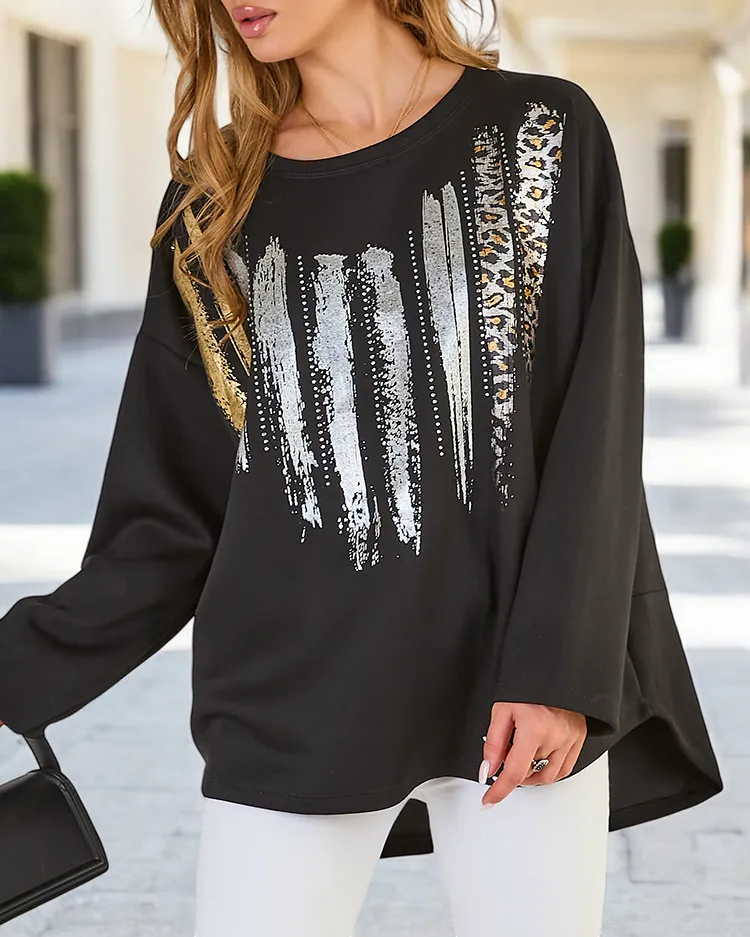 Royalfashion Chemisier femme avec imprimé