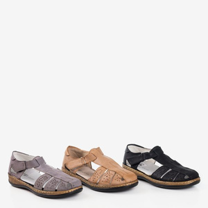 Sandales pour dames Cabin Cut Out grises - Chaussures