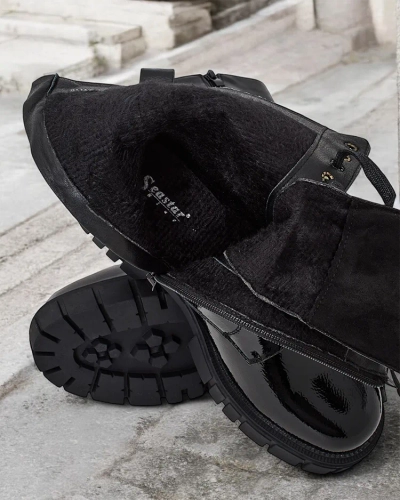 Royalfashion Bottes à lacets Operre pour femme