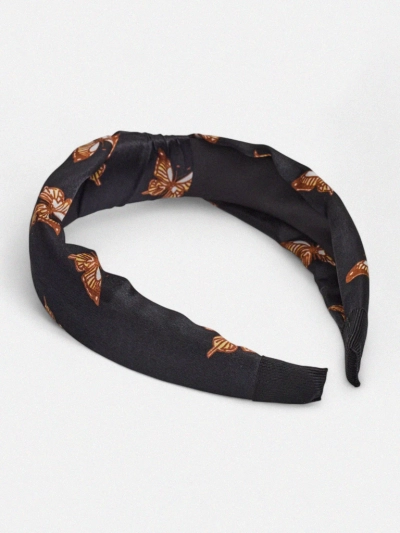 Royalfashion Bandeau pour cheveux à carreaux avec papillons Butterfly Weave