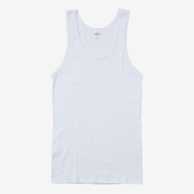 Chemise sans manches homme blanche - Vêtements