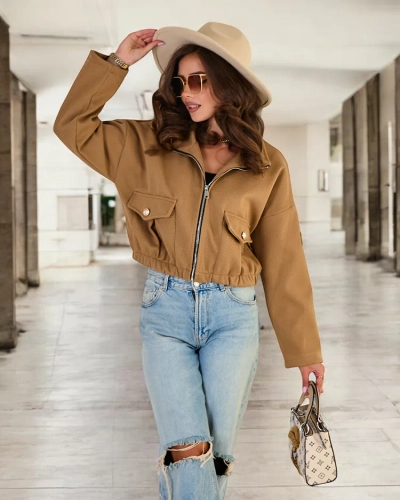 Royalfashion Veste bomber pour femme