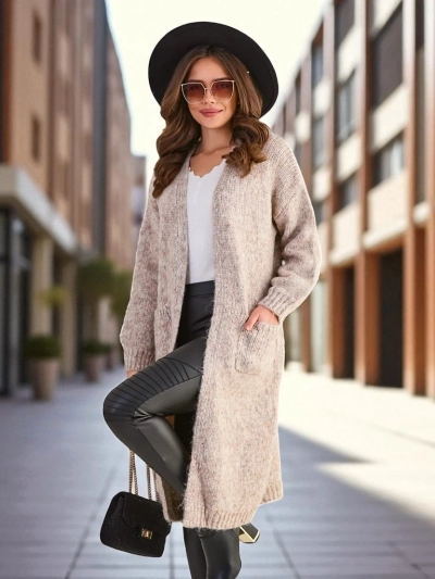 Poncho en tricot pour femme de Royalfashion