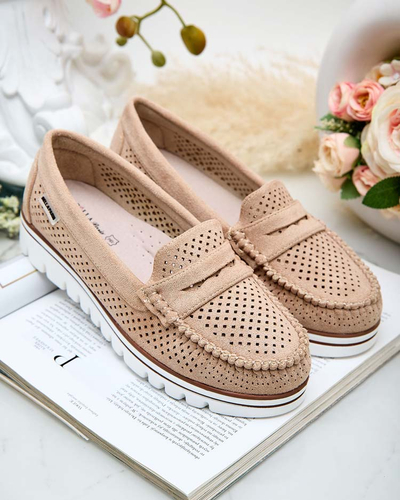 Royalfashion Mocassins ajourés pour femme Leteller
