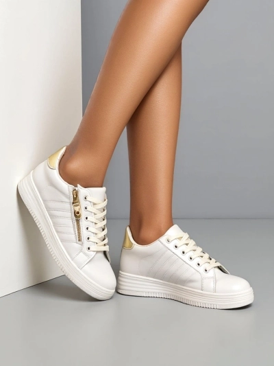 Baskets sportives Royalfashion pour femmes avec zip décoratif Evrove
