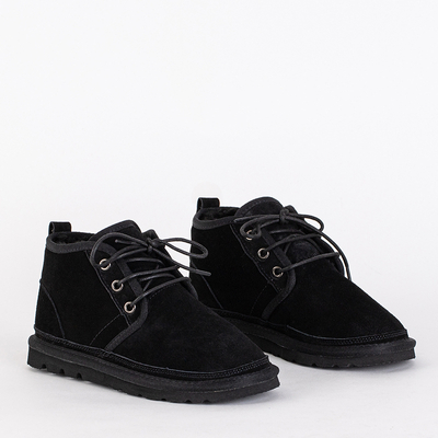 Bottes de neige enfant noir Tibilis- Chaussures