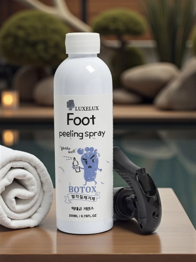 Spray Peeling Luxelux 200ml pour les Pieds avec Effet Botox
