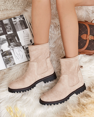 Royalfashion Bottes Gebimma pour femme en éco-suède