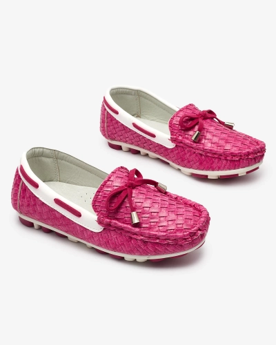 Mocassins pour enfants Fuchsia Dannad- Footwear