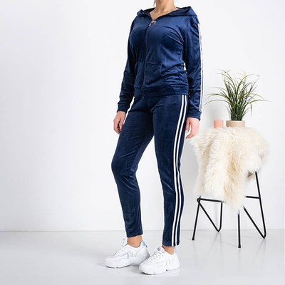 Ensemble de survêtement femme bleu marine - Vêtements