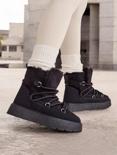 Bottes de neige à lacets pour femmes Royalfashion Liloz
