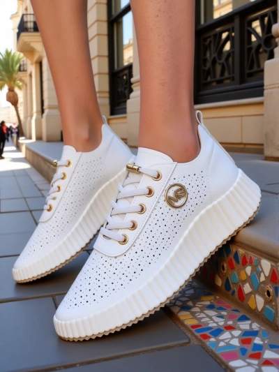 Baskets sportives perforées pour femmes Royalfashion Jovenes