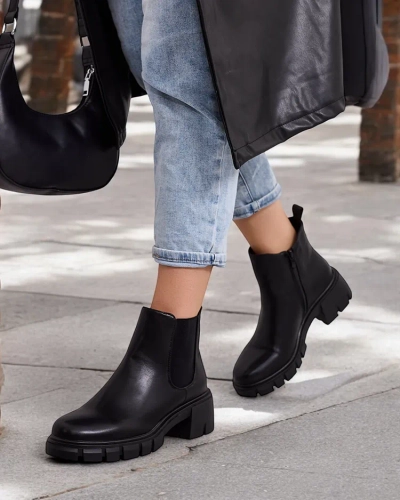 Royalfashion Bottes à talon aiguille Velly pour femme