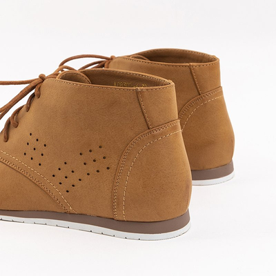 OUTLET Chaussures femme camel élégantes Foster - Footwear