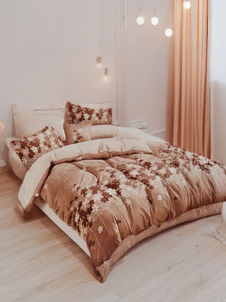 Royalfashion Ensemble de literie à motifs 180x200 3 PIÈCES