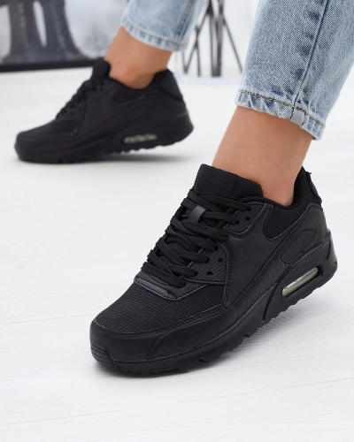 Chaussures de sport à lacets pour femmes en noir Toremi - Footwear