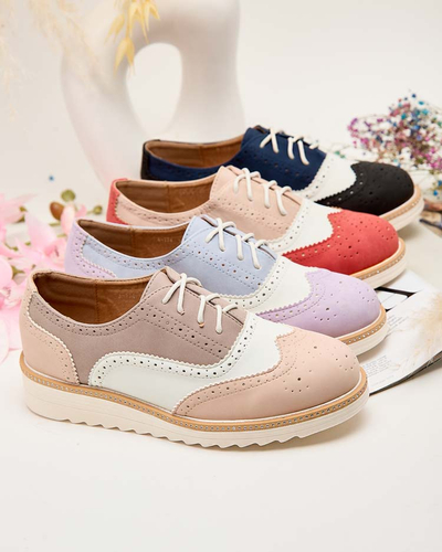Royalfashion Demi-pieds Novlas à lacets pour femme