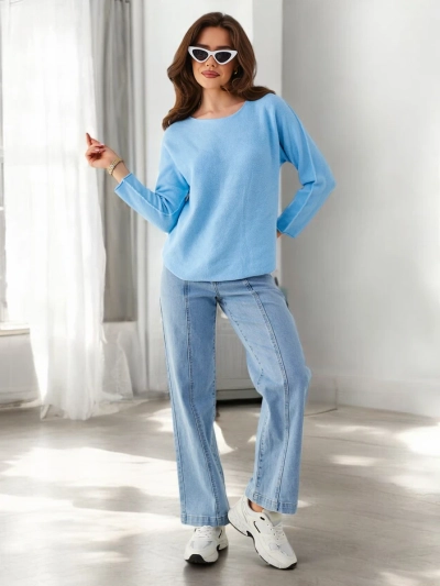 Royalfashion Pull fin en viscose pour femmes