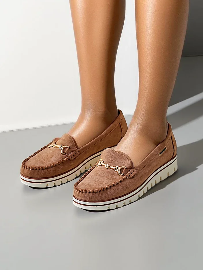 Royalfashion Élégantes mocassins pour femmes Borne