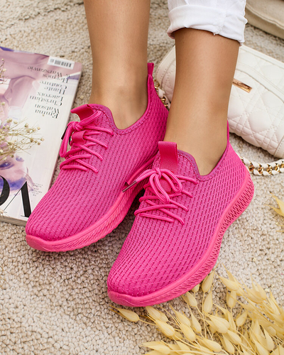 Royalfashion Chaussures de sport en tissu pour femmes Nahorsa