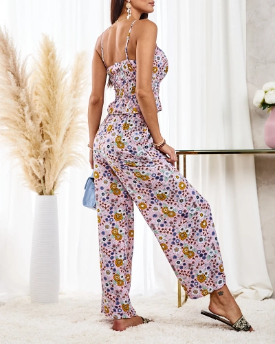 Royalfashion Ensemble à motifs pour femmes en rose
