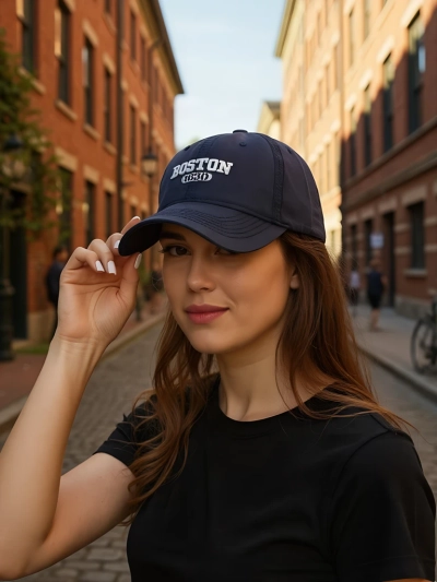 Royalfashion Casquette de baseball unisexe Boston Vibe