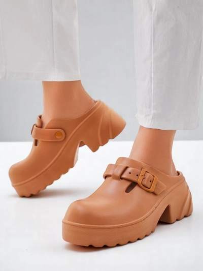 Sandales à talons en caoutchouc Royalfashion pour femmes Voxones