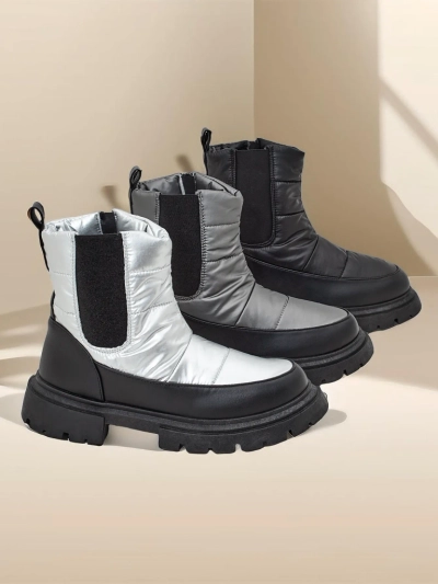 Royalfashion Bottes de neige pour femmes Foyofo