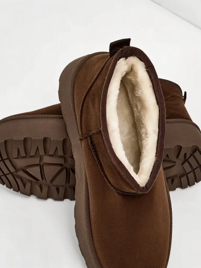 Royalfashion Bottes de neige à plateforme pour femmes a'la Dagodo