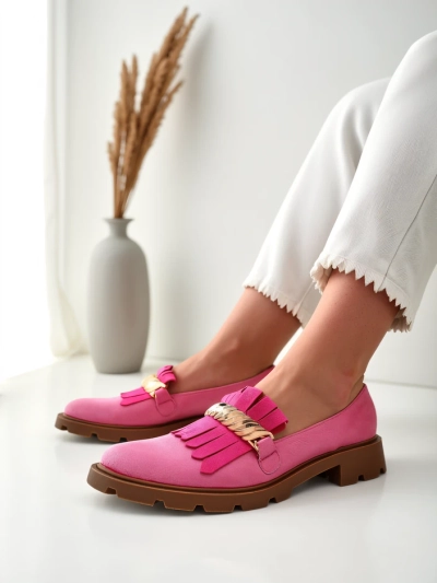 Mocassins en éco-suède Royalfashion pour femmes Mare Nostrum