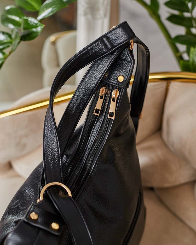 Royalfashion Sac à main en éco-cuir pour femme a'la backpack