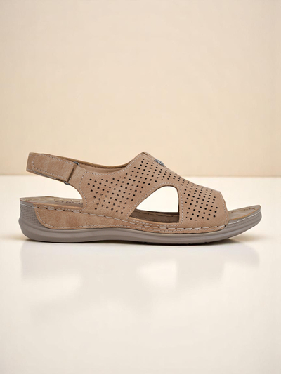 Royalfashion Sandales ajourées pour femmes Leminni