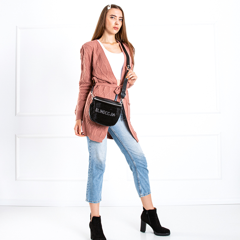 Sac banane noir femme - Sacs à main