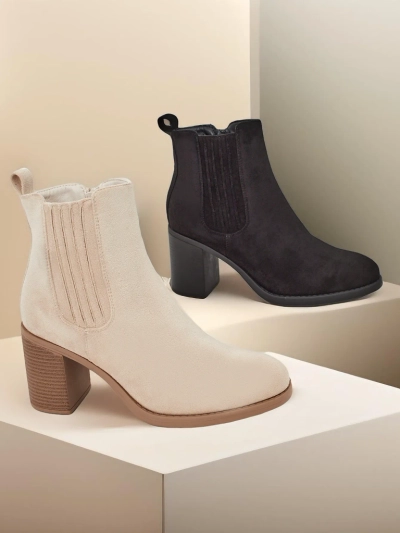 Aurelia Bottines Classiques à Talons pour Femmes