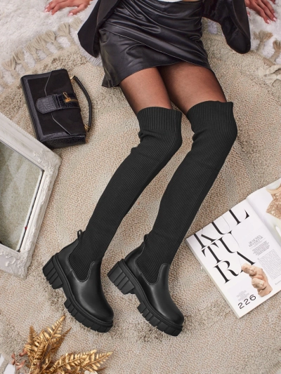 Bottes à enfiler pour femmes Obsidian Rose