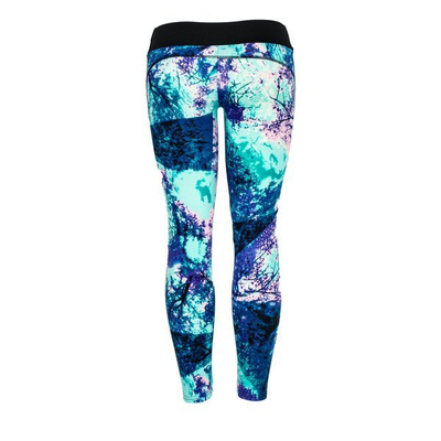 Leggings colorés avec une prédominance de bleu - Pantalon 1