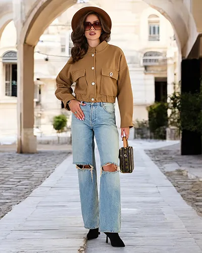 Royalfashion Veste bomber femme