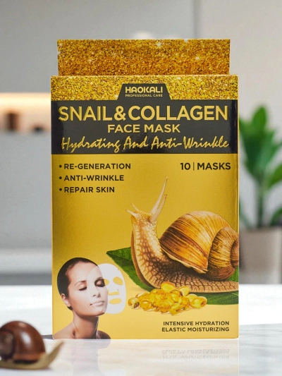 HydraVenus Collagen Snail Mask – hydratation intense et régénération de la peau