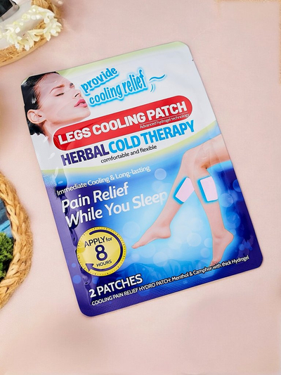 Patchs rafraîchissants pour les jambes pour un meilleur sommeil 8H (6 pcs.)
