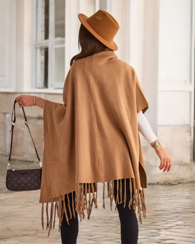 Royalfashion Poncho pour femme